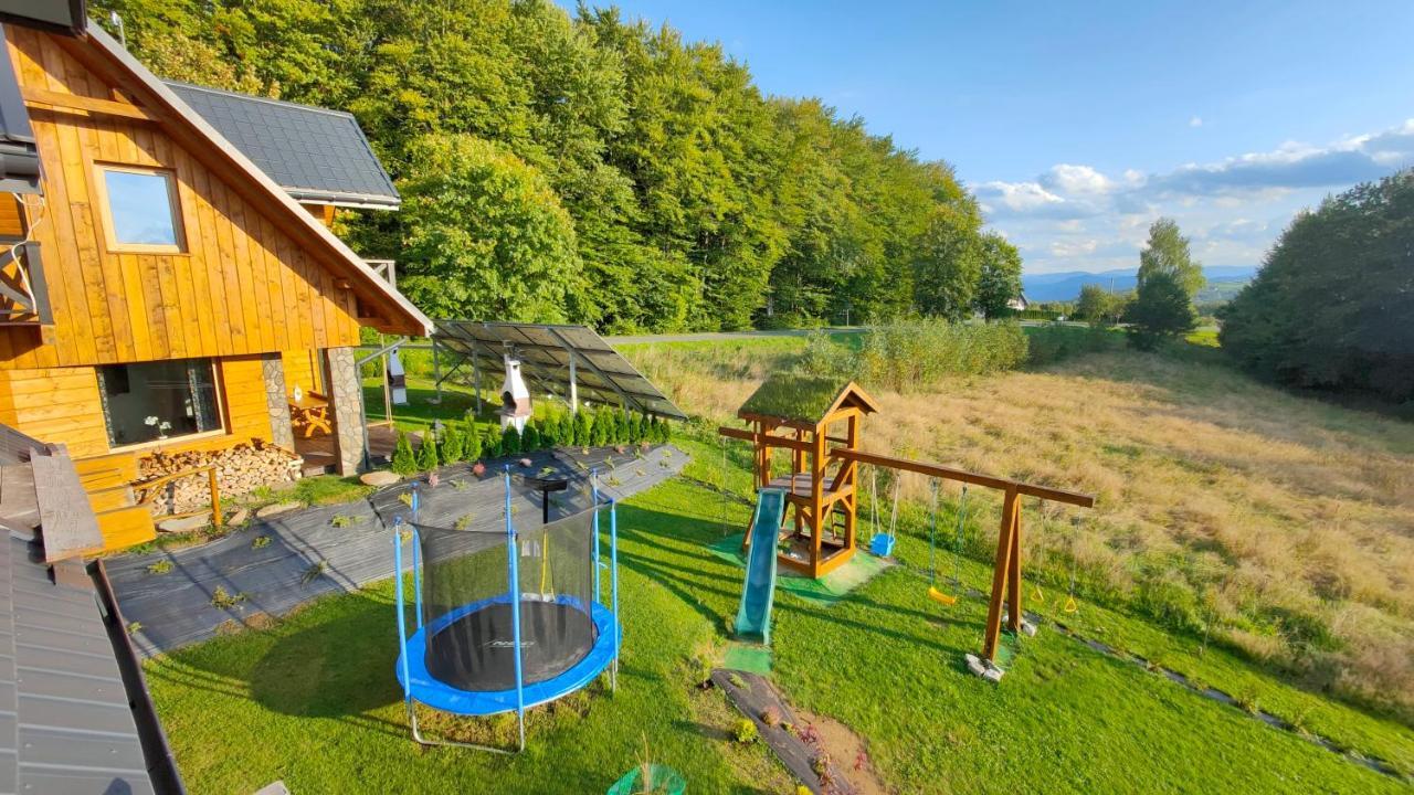Bieszczadzka Hawira Villa Polanczyk Bagian luar foto
