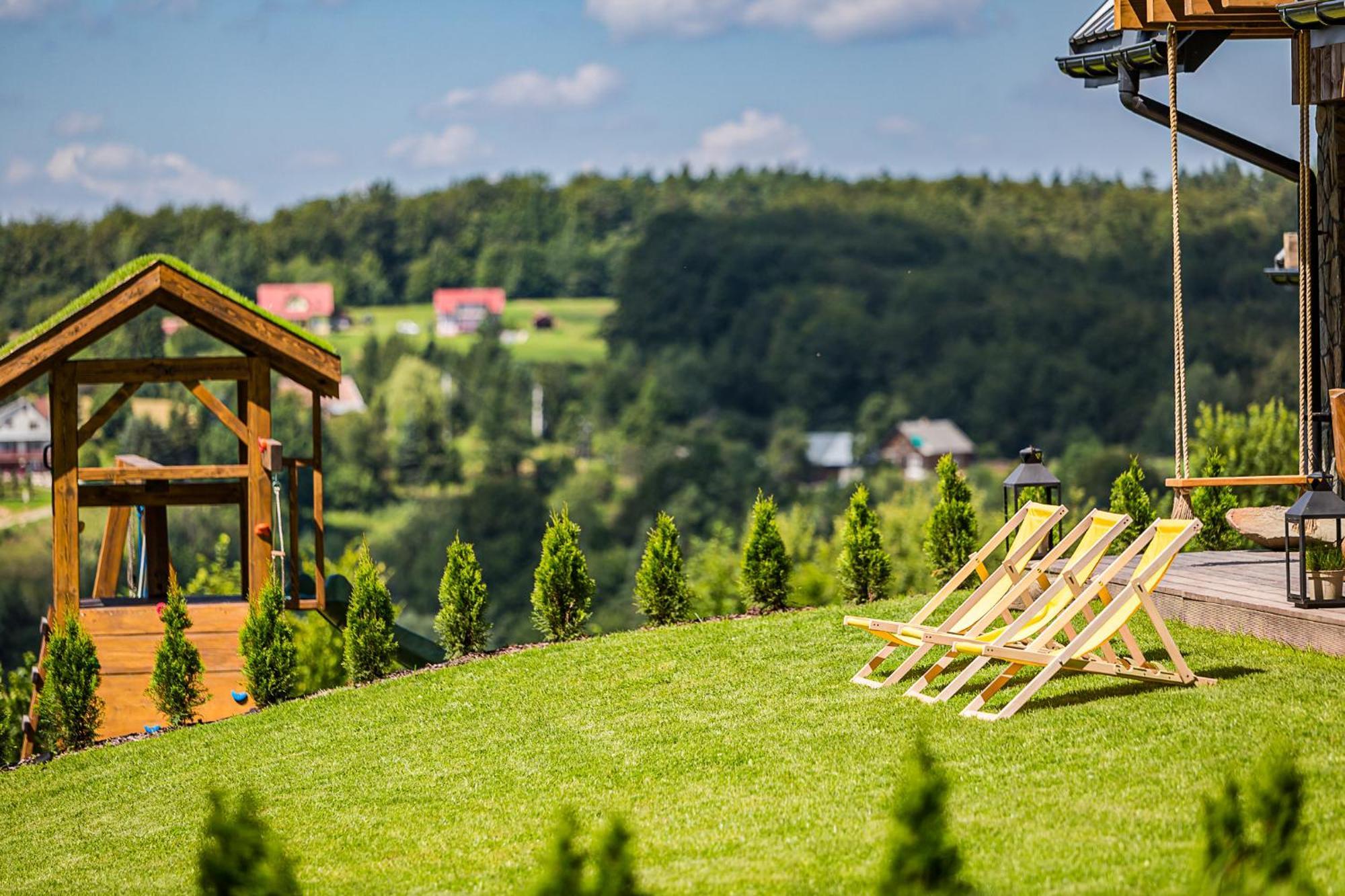 Bieszczadzka Hawira Villa Polanczyk Bagian luar foto